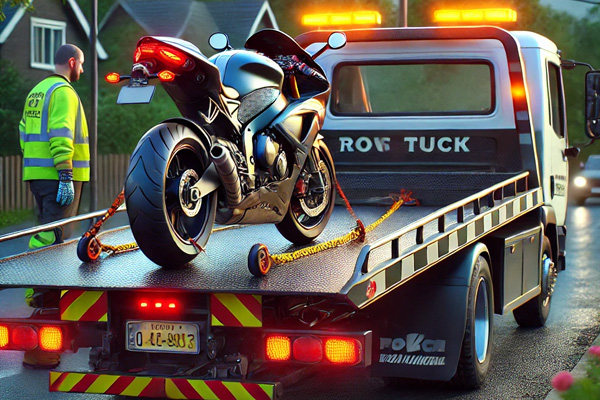 Motorcycle towing in El Cerrito, CA